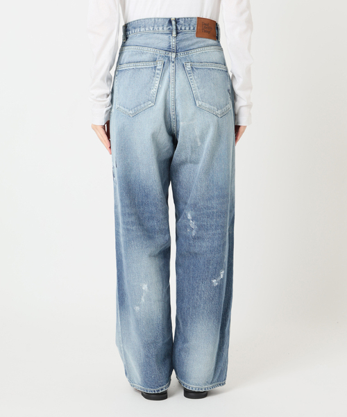 OUTDOOR PRODUCTS（アウトドアプロダクツ）の「ULT PAINT JAPAN DENIM ユニセックス対応（デニムパンツ・レディース・ライトブルー・X-LARGE/LARGE/MEDIUM/SMALL）」の20枚目の写真