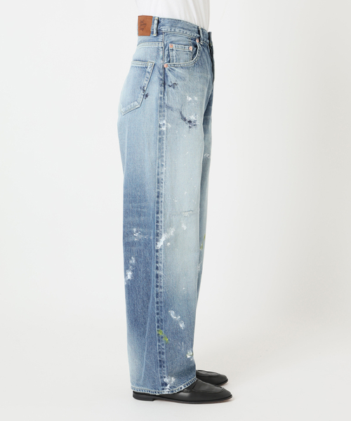 OUTDOOR PRODUCTS（アウトドアプロダクツ）の「ULT PAINT JAPAN DENIM ユニセックス対応（デニムパンツ・レディース・ライトブルー・X-LARGE/LARGE/MEDIUM/SMALL）」の21枚目の写真