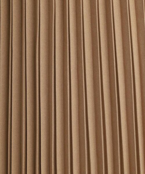 LAURA ASHLEY(ローラアシュレイ)の「【LANATEC(R)/ウエストゴム仕様/洗える/裏地付き】プリーツスカート(スカート・レディース・チャコールグレー/ベージュ・38/40)」の4枚目の写真