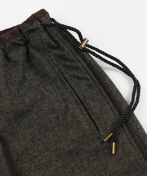 FRIZMWORKS（フリズムワークス）の「ウールイージーパンツ _ フォレストブラック（スウェットパンツ・メンズ・その他・SMALL/MEDIUM/LARGE/X-LARGE）」の5枚目の写真