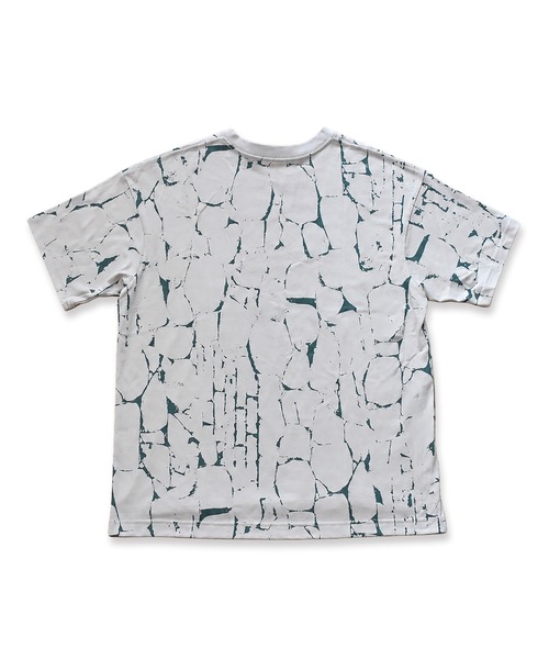 sneeuw(スニュウ)の「ブロックTシャツ(Tシャツ/カットソー・レディース・チャコールグレー/グレー・1/3)」の6枚目の写真