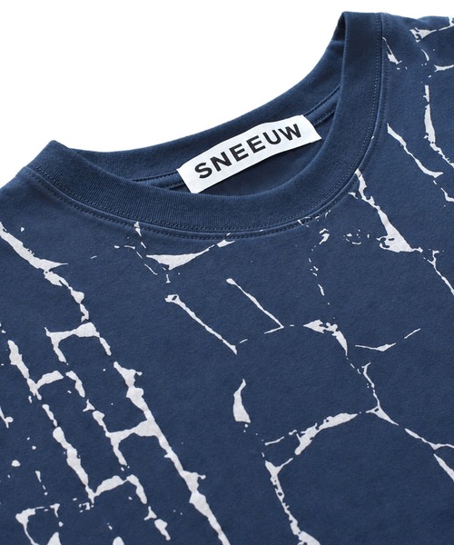 sneeuw(スニュウ)の「ブロックTシャツ(Tシャツ/カットソー・レディース・チャコールグレー/グレー・1/3)」の11枚目の写真