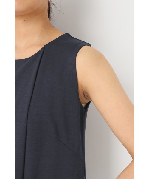 LIMITLESS LUXURY(リミットレスラグジュアリー)の「ノースリーブカットオールインワン◆(サロペット/オーバーオール・レディース・ホワイト/ベージュ/ネイビー・38/36)」の20枚目の写真