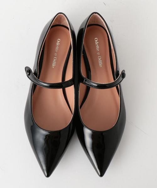 ODETTE E ODILE（オデットエオディール）の「OFD ワンストラップ CT10↓↑（パンプス・レディース・その他1/その他2/ブラック/レッド/その他3/ダークグレー/ダークグリーン・22.5cm/21.5㎝/23cm/23.5cm/25cm/22cm/24.5cm/24cm）」の2枚目の写真