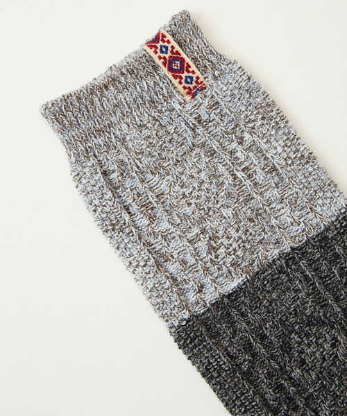 チャイハネ(チャイハネ)の「【チャイハネ】テープルーズソックス 靴下23~25cm(ソックス/靴下・レディース・オレンジ/パープル/ブラウン/ブラック/ピンク・FREE)」の7枚目の写真