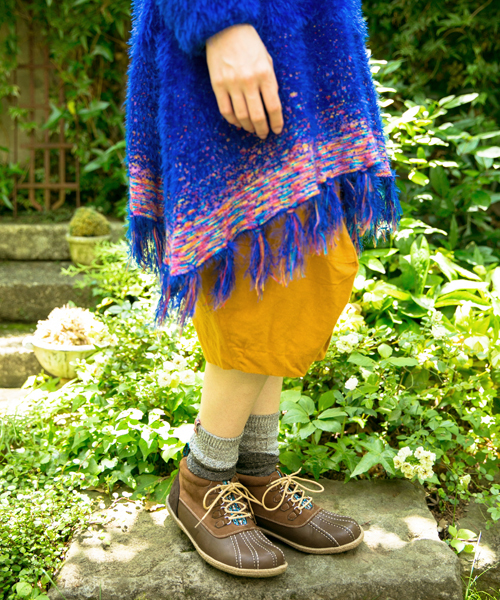 チャイハネ(チャイハネ)の「【チャイハネ】テープルーズソックス 靴下23~25cm(ソックス/靴下・レディース・オレンジ/パープル/ブラウン/ブラック/ピンク・FREE)」の8枚目の写真