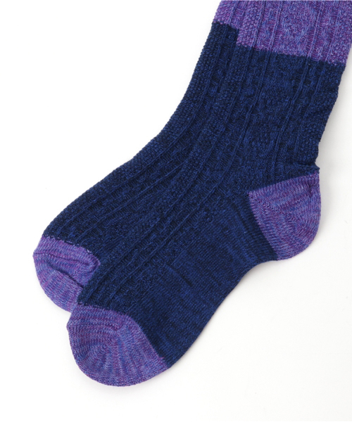 チャイハネ(チャイハネ)の「【チャイハネ】テープルーズソックス 靴下23~25cm(ソックス/靴下・レディース・オレンジ/パープル/ブラウン/ブラック/ピンク・FREE)」の12枚目の写真