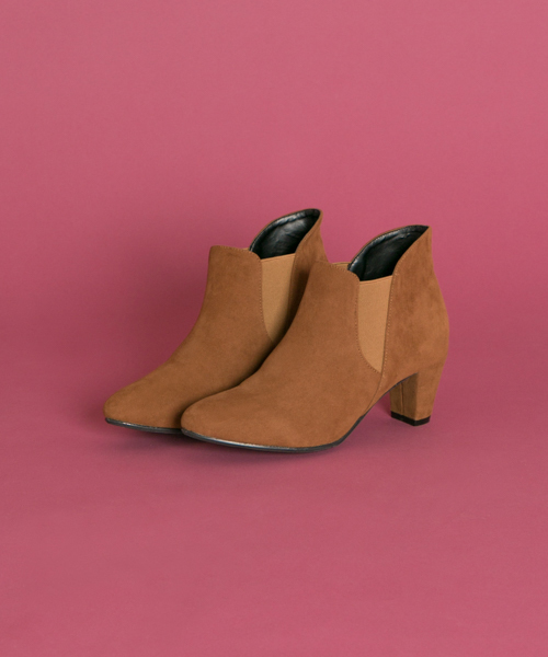 RODE SKO（ロデスコ）の「RODE SKO AGATA プレーンヒールブーティ（ブーティ・レディース・ブラック/キャメル/グレー・37/36/38）」の3枚目の写真