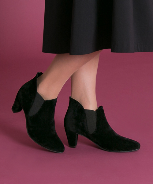 RODE SKO（ロデスコ）の「RODE SKO AGATA プレーンヒールブーティ（ブーティ・レディース・ブラック/キャメル/グレー・37/36/38）」の10枚目の写真