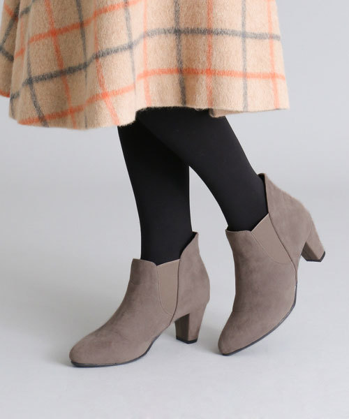 RODE SKO（ロデスコ）の「RODE SKO AGATA プレーンヒールブーティ（ブーティ・レディース・ブラック/キャメル/グレー・37/36/38）」の22枚目の写真