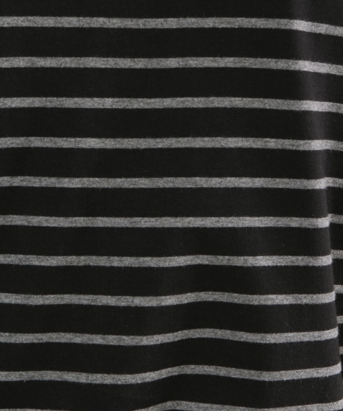 GLOBAL WORK（グローバルワーク）の「【高品質素材】スーピマボーダークルー長袖/724199（Tシャツ/カットソー・メンズ・ダークグレー/ネイビー/オフホワイト・SMALL/LARGE/MEDIUM/X-LARGE）」の12枚目の写真