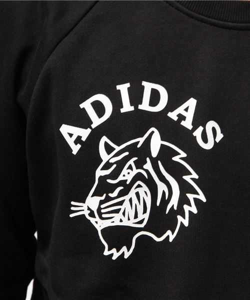 adidas（アディダス）の「オリジナルス スウェット [LOGO CREW SWEAT]（スウェット・メンズ・ブラック・LARGE/MEDIUM/X-LARGE/X-SMALL/XX-LARGE/SMALL）」の8枚目の写真