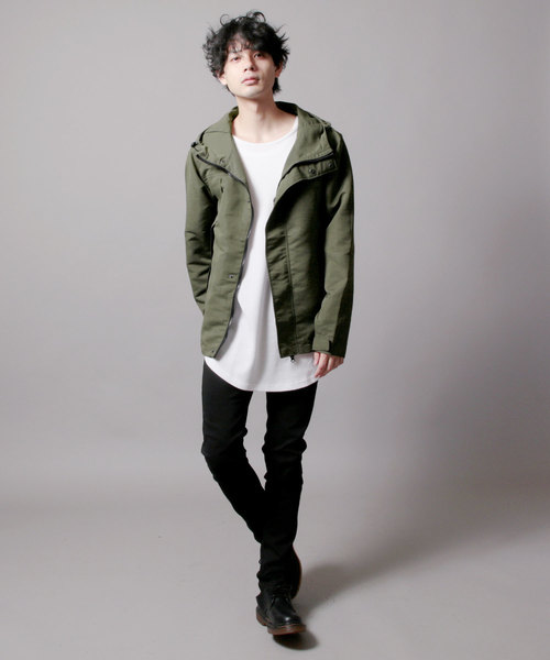 THE CASUAL(カジュアル)の「撥水 ライト マウンテンパーカー ジャケット ブルゾン(マウンテンパーカー・メンズ・グレー/ブラック/ブルー系その他2/ワイン/チャコール/ネイビー/ブルー系その他/チェック/ベージュ系その他/レッド系その他/ベージュ/イエロー系その他/杢グレー/グリーン系その他/カーキ/グリーン/グリーン系その他2・L/XL/M/S)」の21枚目の写真