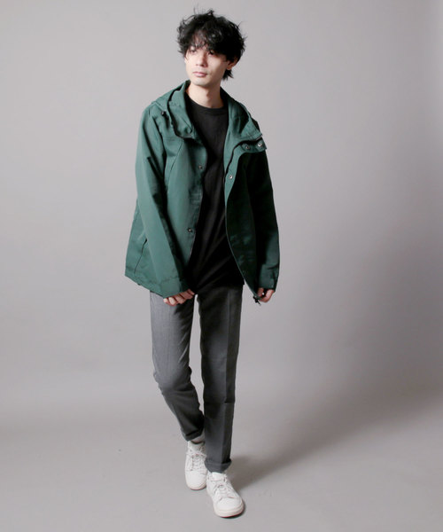 THE CASUAL(カジュアル)の「撥水 ライト マウンテンパーカー ジャケット ブルゾン(マウンテンパーカー・メンズ・グレー/ブラック/ブルー系その他2/ワイン/チャコール/ネイビー/ブルー系その他/チェック/ベージュ系その他/レッド系その他/ベージュ/イエロー系その他/杢グレー/グリーン系その他/カーキ/グリーン/グリーン系その他2・L/XL/M/S)」の20枚目の写真
