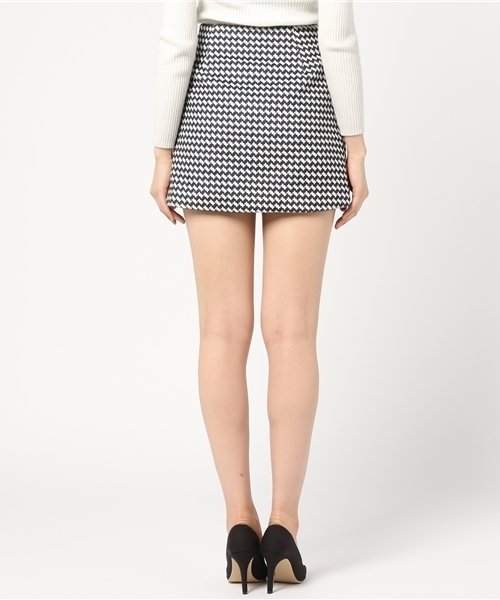 SLY（スライ）の「SHAGGY S/SK（スカート・レディース・ブラックミックス/オレンジ/レッド系その他/ブラック/グレー・1/2/0）」の8枚目の写真