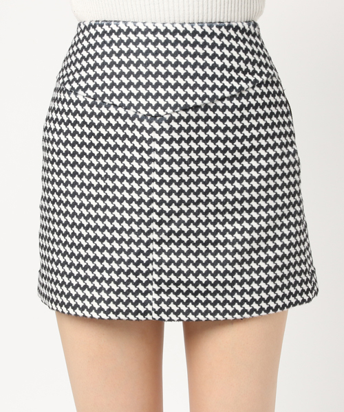 SLY（スライ）の「SHAGGY S/SK（スカート・レディース・ブラックミックス/オレンジ/レッド系その他/ブラック/グレー・1/2/0）」の9枚目の写真