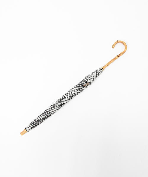 BEAMS BOY（ビームスボーイ）の「BEAMS BOY / タータンチェック アンブレラ（長傘・レディース・ネイビー/ホワイト/レッド・ONE SIZE）」の5枚目の写真