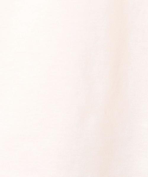 BEAUTY&YOUTH UNITED ARROWS（ビューティーアンドユースユナイテッドアローズ）の「BY コットンスリット5分袖ボートネックカットソー ◆（Tシャツ/カットソー・レディース・ライトグレー/ベージュ/ライトピンク/ネイビー/ブラック/オリーブ・FREE）」の18枚目の写真