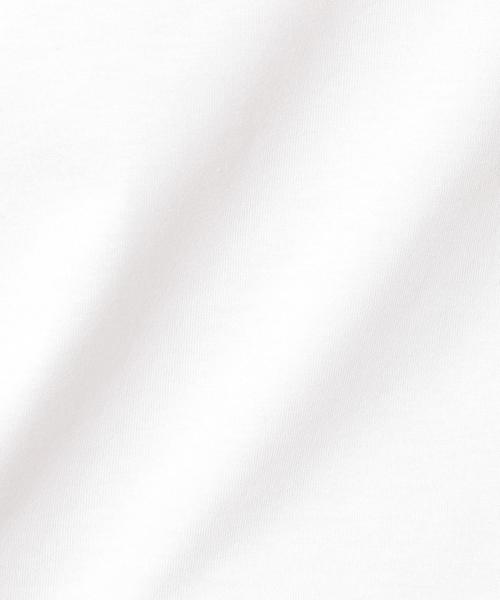 BEAUTY&YOUTH UNITED ARROWS（ビューティーアンドユースユナイテッドアローズ）の「BY コットンスリット5分袖ボートネックカットソー ◆（Tシャツ/カットソー・レディース・ライトグレー/ベージュ/ライトピンク/ネイビー/ブラック/オリーブ・FREE）」の13枚目の写真