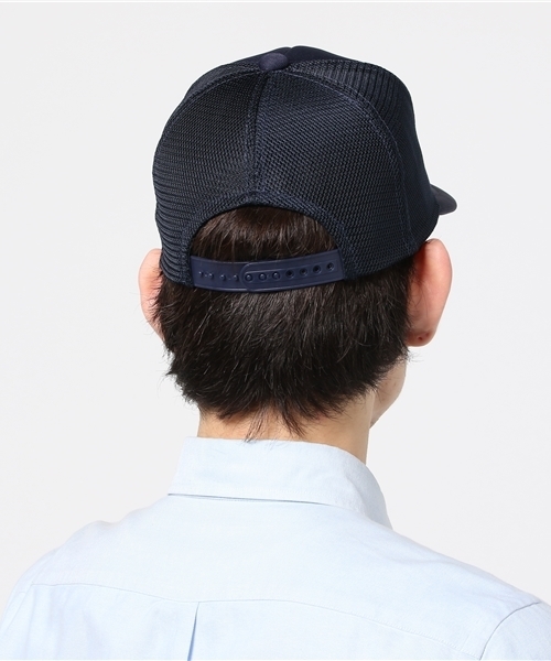 HYSTERIC GLAMOUR（ヒステリックグラマー）の「ROCKING WITH YOUプリントメッシュキャップ（キャップ・メンズ・ネイビー/ブラック/ホワイト/レッド・FREE）」の6枚目の写真