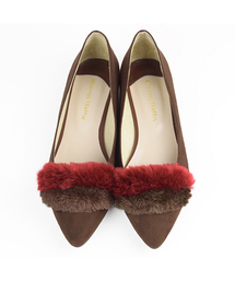 ORiental TRaffic | 秋冬新作★バイカラーファーパンプス★7320(パンプス)