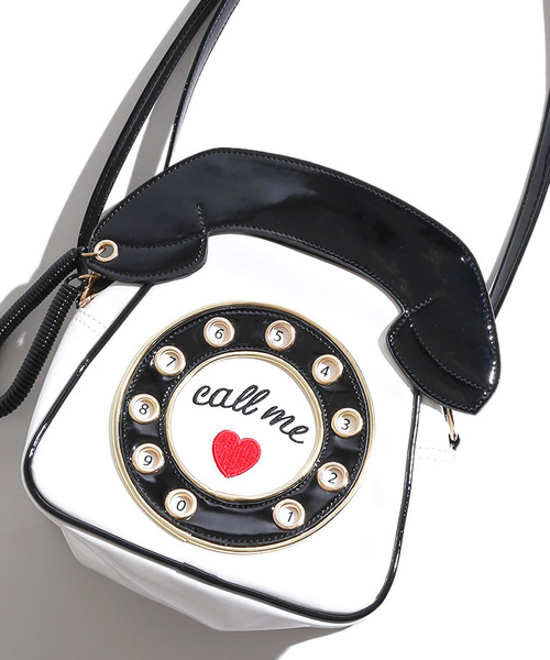 WEGO（ウィゴー）の「WEGO/テレフォンミニショルダーバッグ（ショルダーバッグ・レディース・ブラック/レッド/ピンク/その他1・FREE）」の4枚目の写真