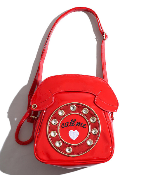 WEGO（ウィゴー）の「WEGO/テレフォンミニショルダーバッグ（ショルダーバッグ・レディース・ブラック/レッド/ピンク/その他1・FREE）」の7枚目の写真