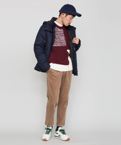 WEGO(ウィゴー)の「WEGO/ThermoStorageモックネックカットソー(Tシャツ/カットソー・メンズ・ネイビー/ホワイト/ブラック/ワイン・LARGE/MEDIUM/SMALL)」の20枚目の写真