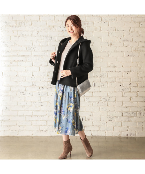 RIVE DROITE（リヴドロワ）の「エコファーお財布バッグ（ショルダーバッグ・レディース・ライトグレー/ベビーピンク・FREE）」の11枚目の写真