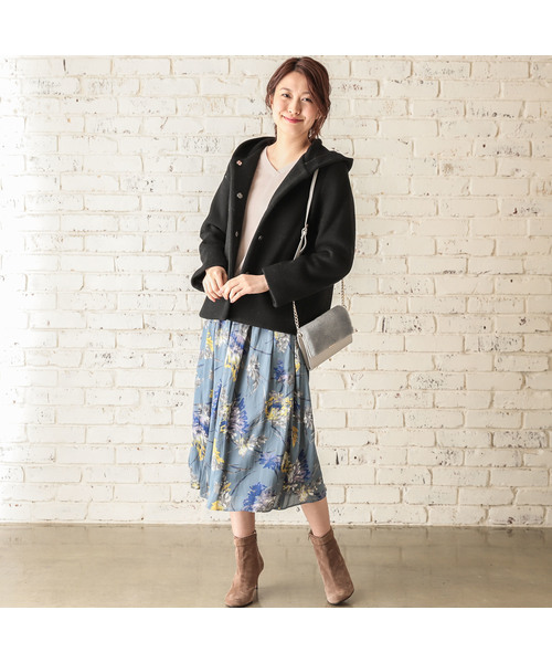 RIVE DROITE（リヴドロワ）の「エコファーお財布バッグ（ショルダーバッグ・レディース・ライトグレー/ベビーピンク・FREE）」の10枚目の写真