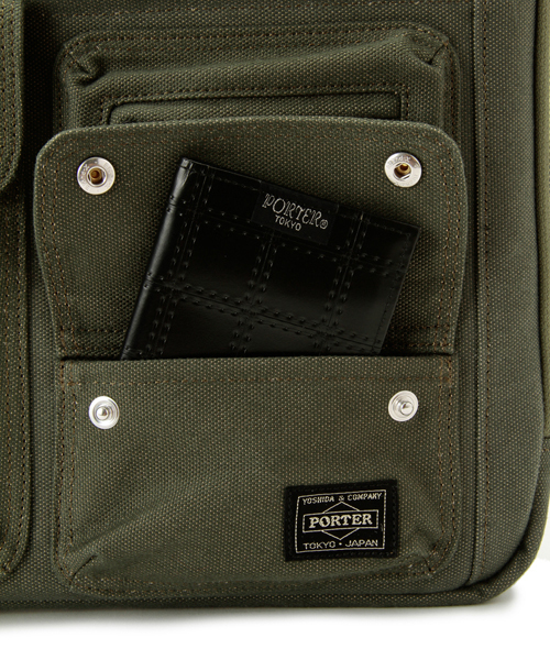 PORTER × White Mountaineering ポーター PCケース トリプルコラボ！【White Mountaineering × PORTER × B印 ヨシダ】PC