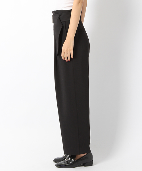 laboratory work（ラボラトリーワーク）の「タックベルトワイドパンツ（その他パンツ・レディース・ブラック/グリーン/キャメル・MEDIUM）」の13枚目の写真