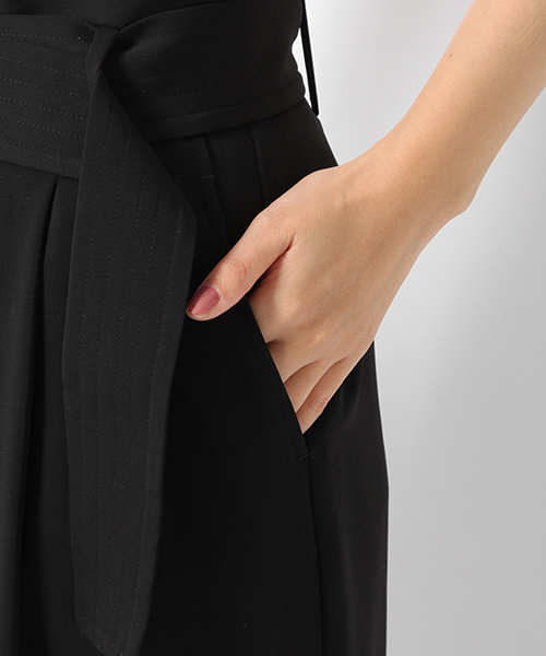 laboratory work（ラボラトリーワーク）の「タックベルトワイドパンツ（その他パンツ・レディース・ブラック/グリーン/キャメル・MEDIUM）」の17枚目の写真