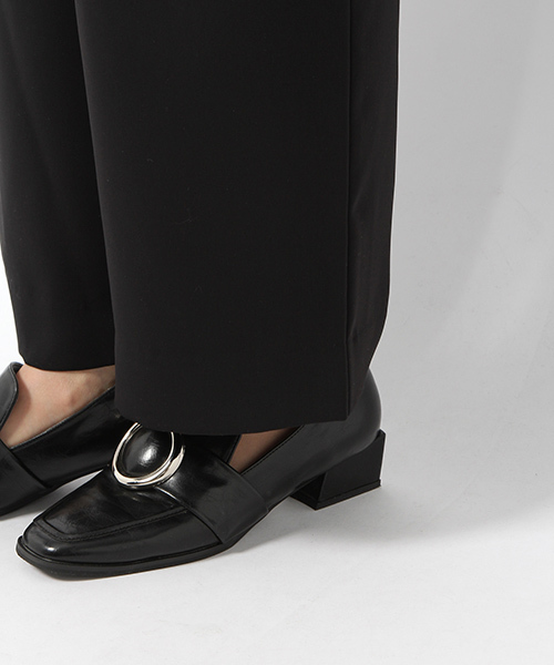 laboratory work（ラボラトリーワーク）の「タックベルトワイドパンツ（その他パンツ・レディース・ブラック/グリーン/キャメル・MEDIUM）」の18枚目の写真