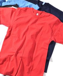 LA APPAREL: 6.5オンス クルーネック Tシャツ