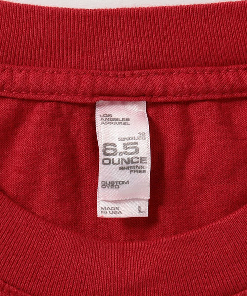 SHIPS(シップス)の「LA APPAREL: 6.5オンス クルーネック Tシャツ(Tシャツ/カットソー・メンズ・ロイヤルブルー/ホワイト/ブラック/ネイビー/ワインレッド・LARGE/X-LARGE/MEDIUM/SMALL)」の12枚目の写真