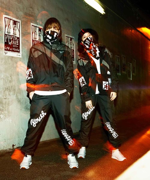 Reebok（リーボック）の「【Reebok CLASSIC ×Chocomoo】 ベクター フーデッドトラックトップ（ナイロンジャケット・メンズ・ブラック・LARGE/MEDIUM/SMALL/X-LARGE/XX-LARGE）」の8枚目の写真