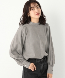 A part by | Cハイネックパフブラウス 798219(シャツ/ブラウス)