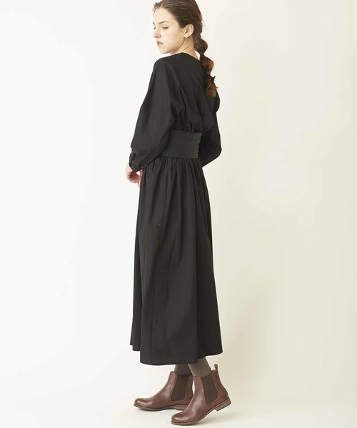 Kelen（ケレン）の「「KELEN / ケレン」カマーバンドミモレワンピース