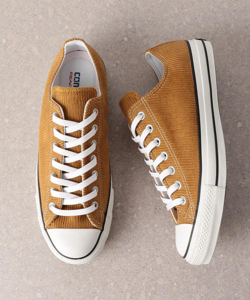 CONVERSE（コンバース）の「[コンバース] SC CONVERSE ALL STAR 100 CORD OX スニーカー ◆（スニーカー・メンズ・ダークグリーン/マスタード・26cm/26.5cm/27cm/27.5cm）」の6枚目の写真