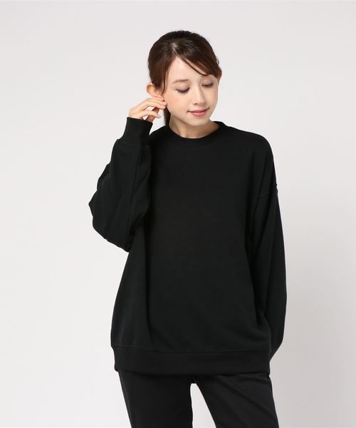 WEGO（ウィゴー）の「WEGO/デイリールーズシルエットプルオーバー（スウェット・レディース・オフホワイト/ブラウン/ブラック/ピンク・FREE）」の15枚目の写真