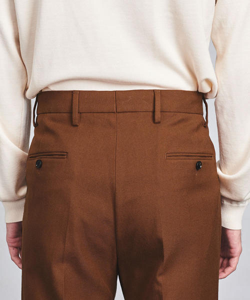 UNITED ARROWS(ユナイテッドアローズ)の「◇UAST ツイール ワンプリーツ パンツ ◆(スラックス・メンズ・ブラウン・LARGE/MEDIUM/SMALL/X-LARGE)」の12枚目の写真