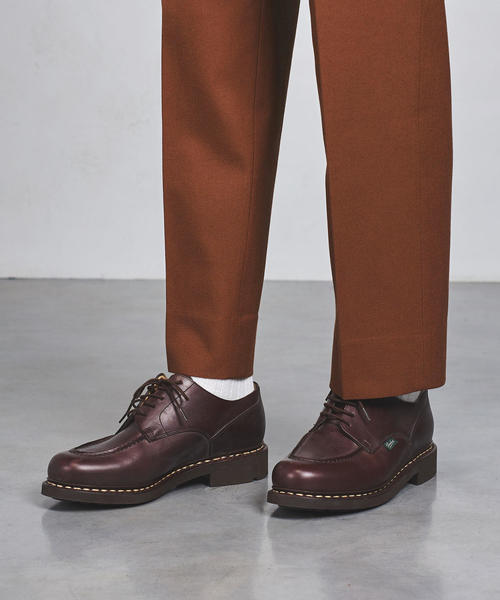 UNITED ARROWS(ユナイテッドアローズ)の「◇UAST ツイール ワンプリーツ パンツ ◆(スラックス・メンズ・ブラウン・LARGE/MEDIUM/SMALL/X-LARGE)」の7枚目の写真