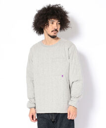 MANASTASH�i�}�i�X�^�b�V���j�́uMANASTASH/�}�i�X�^�b�V���@PADDED L/S CREW/�p�f�b�h L/S �N���[�i���̑��g�b�v�X�j�v