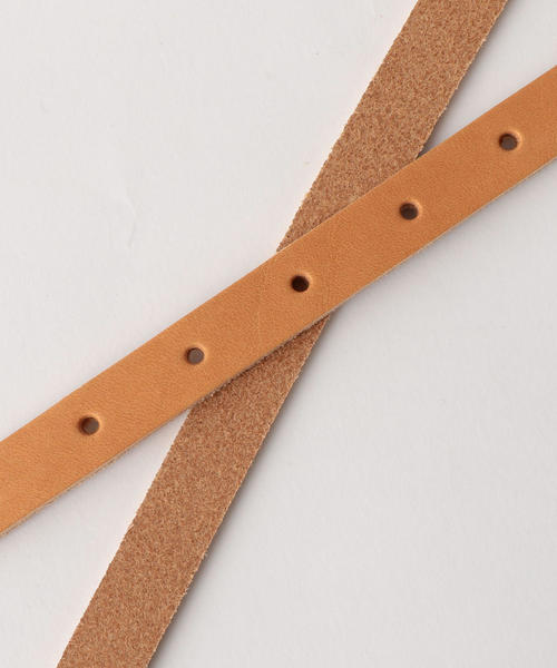 Hender Scheme（エンダースキーマ）の「Hender Scheme(エンダー スキーマ) tail belt（ベルト・メンズ・ネイビー/ブラック/オレンジ/イエロー/ナチュラル・FREE）」の7枚目の写真