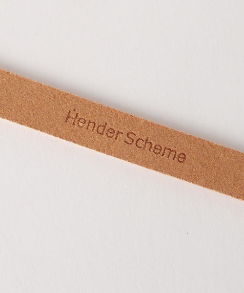 Hender Scheme（エンダースキーマ）の「Hender Scheme(エンダー スキーマ) tail belt（ベルト・メンズ・ネイビー/ブラック/オレンジ/イエロー/ナチュラル・FREE）」の8枚目の写真