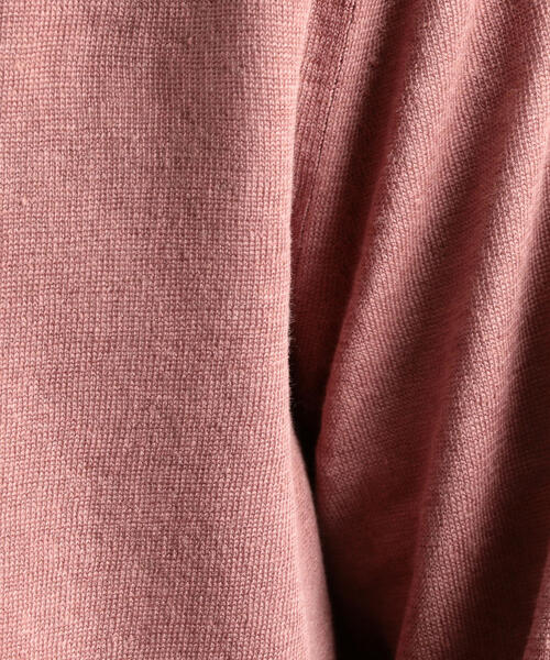 green label relaxing(グリーンレーベルリラクシング)の「NM リネン Vネック カーディガン(カーディガン/ボレロ・メンズ・ロイヤルブルー/グレー/ライトピンク・S/M/L)」の12枚目の写真