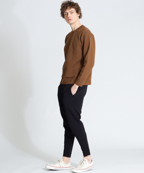 ABAHOUSE（アバハウス）の「ダンボールニットスリットパンツ（その他パンツ・メンズ・グレー/ブラック/カーキ・44/46/48）」の15枚目の写真