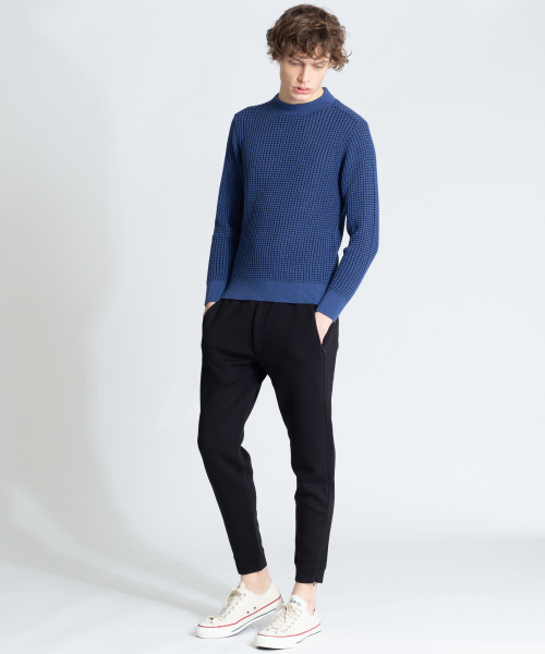 ABAHOUSE（アバハウス）の「ダンボールニットスリットパンツ（その他パンツ・メンズ・グレー/ブラック/カーキ・44/46/48）」の17枚目の写真