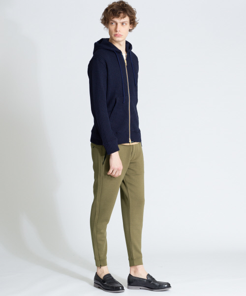 ABAHOUSE（アバハウス）の「ダンボールニットスリットパンツ（その他パンツ・メンズ・グレー/ブラック/カーキ・44/46/48）」の8枚目の写真